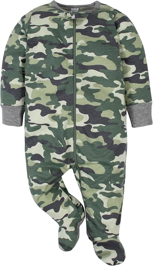 Gerber Baby Boys 4 Pack Sleep 'N Play Footie - Image 5