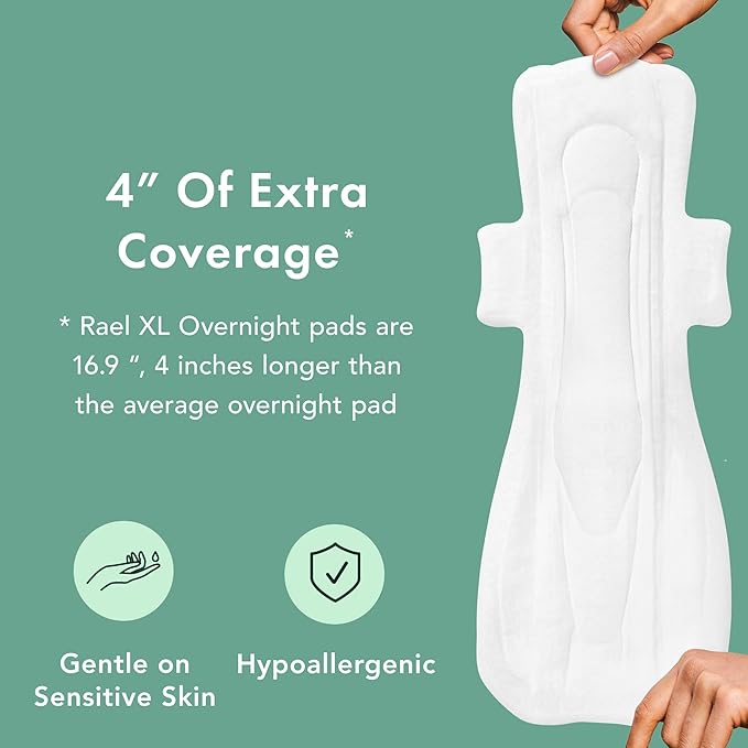 Rael Pads for Women, Organic Cotton Cover - Image 4