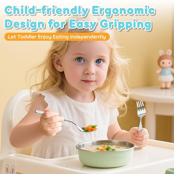 Lehoo Castle Kids Silverware Stainless Steel 6 Piece - Image 2
