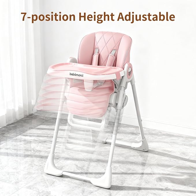 4 in 1 High Chairs for Babies and Toddlers, Foldable Baby High Chairs, Feeding - Image 4