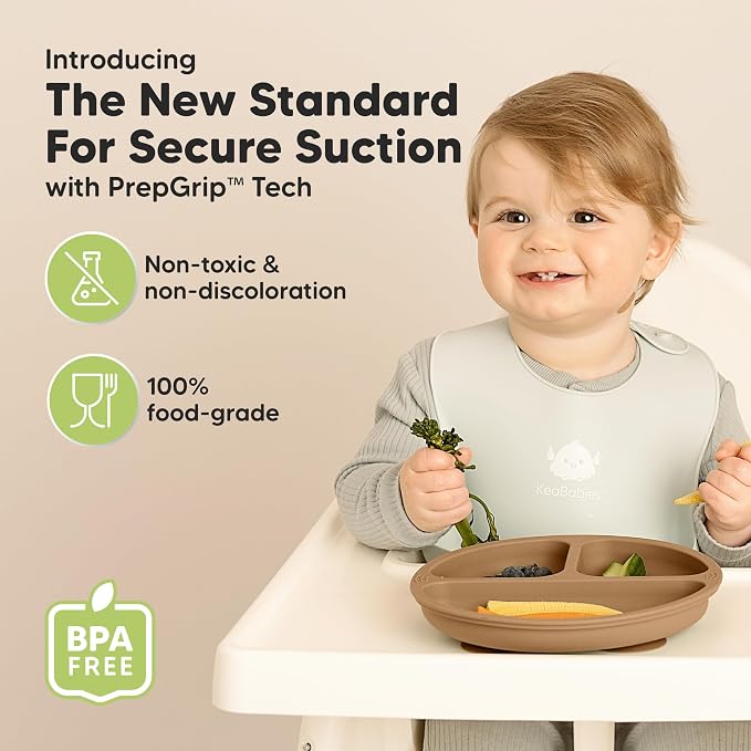 KeaBabies Suction Plates for Baby, Toddler - Image 2