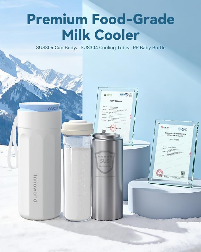 Portable Breastmilk Cooler for Outdoor, Breast Milk Cooler - Image 2