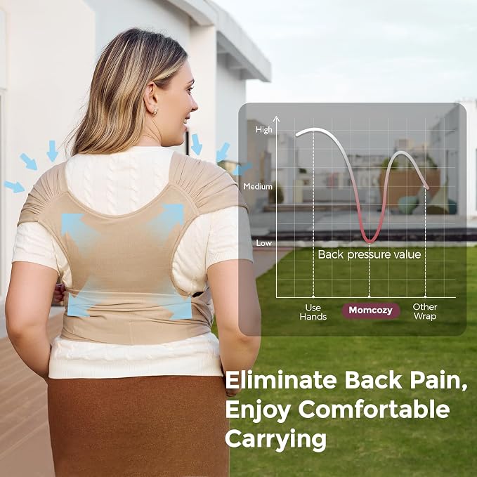 Momcozy Baby Wrap Carrier - Image 4