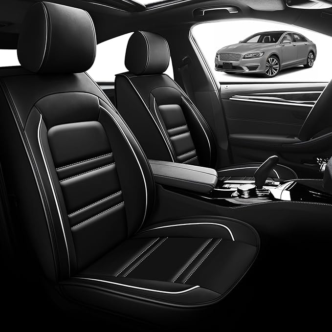 Seat Cover for Lincoln mkz 2011-2020 | Car Seat Covers Front Seats, Waterproof - Image 2