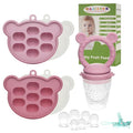 WAJIAYON Baby Breastmilk Popsicle Molds & Baby Fruit Feeder, Infant Food by WAJIAYON