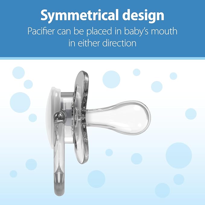 Dr. Brown's Advantage Baby Pacifier, Fully Symmetrical Soother - Image 3