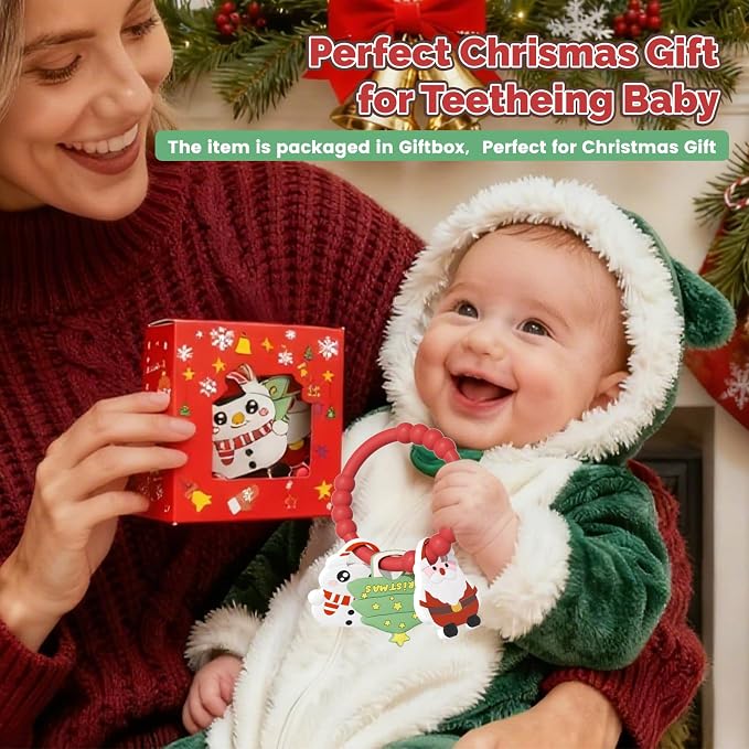 Christmas Baby Teething Ring - Image 7