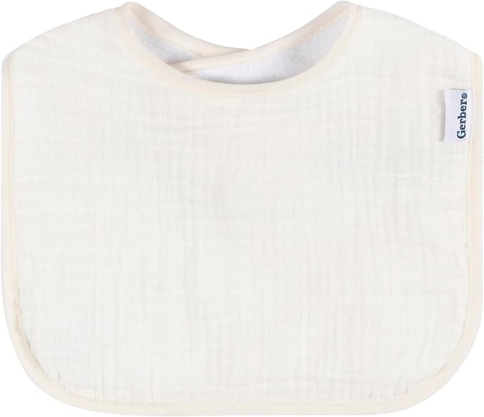Gerber Unisex Baby Muslin 8 Pack Drooling Bibs - Image 8