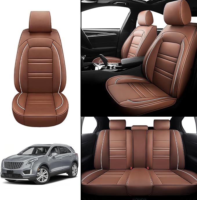 Seat Covers for Cadillac xt5 2017-2025 | 5-Seats Leather Seat Covers - Image 2