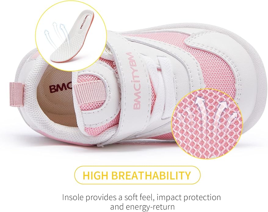 BMCiTYBM Baby Shoes Boy Girl Infant Sneakers Non-Slip First Walkers 6 9 12 18 - Image 3