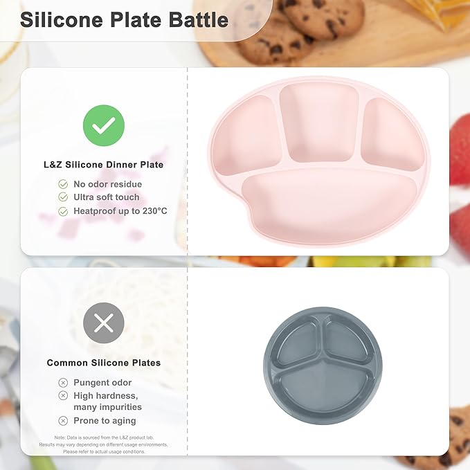 Li&Zhao Baby Bowls with Suction - Image 5