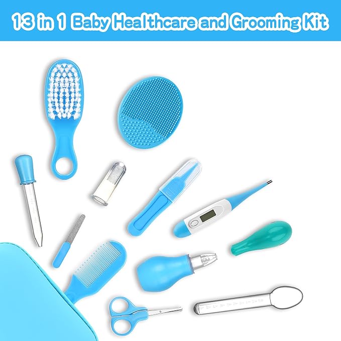 Baby Healthcare and Grooming Kit, Portable Baby Safety Care Set, Baby - Image 9