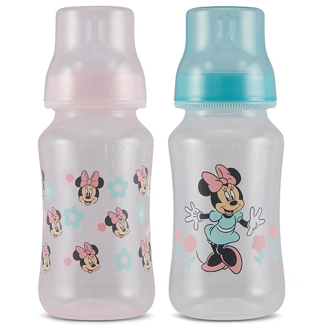 Disney Minnie Mouse Baby Bottles 11 oz by Disney