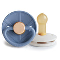 FRIGG Little Viking Natural Rubber Baby Pacifier 2-Pack | Made in Denmark | by mushie