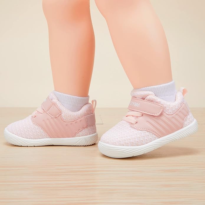 BMCiTYBM Baby Boy Girl Shoes Breathable Mesh Walking Shoes Lightweight Non-Slip - Image 2
