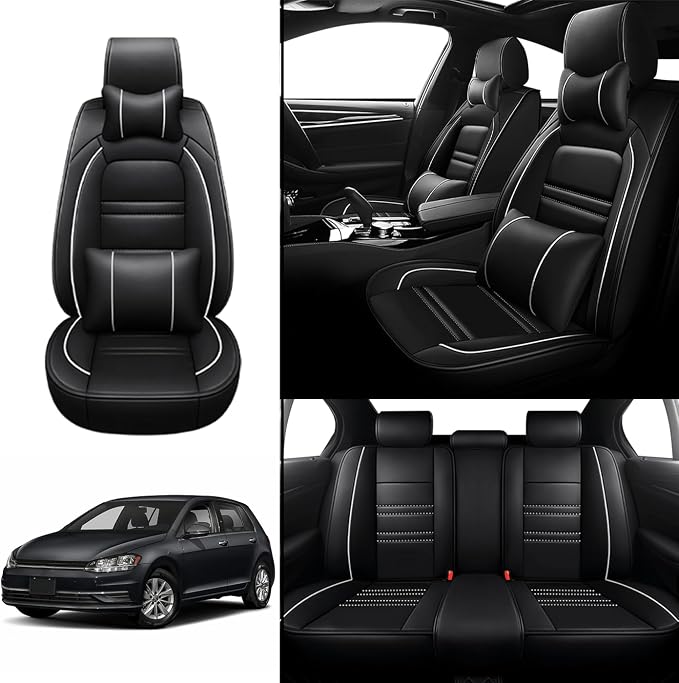 Car Seat Covers for VW Car Golf 2015-2019 | 5-Seats Seat Covers, Waterproof - Image 2