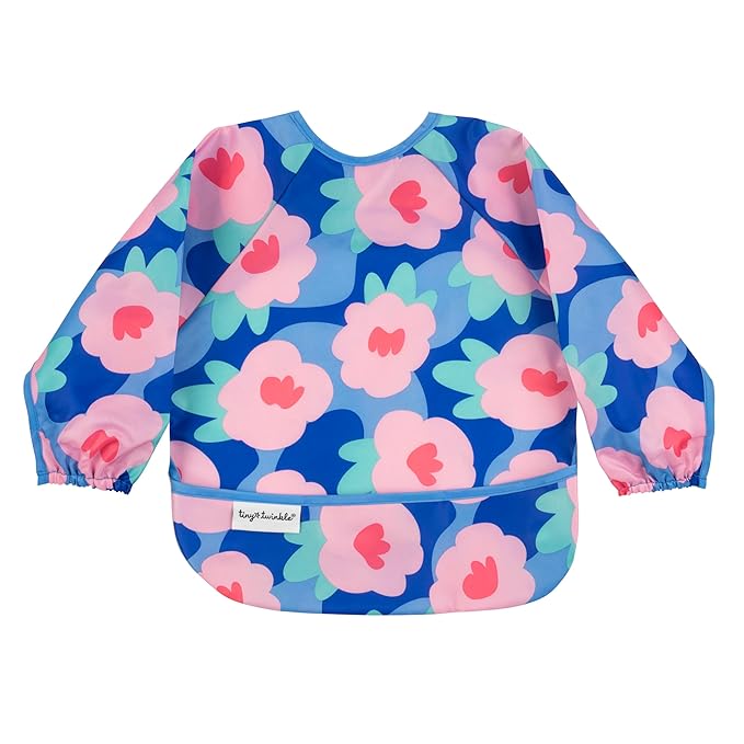 Tiny Twinkle Long Sleeve Bib for Babies & Toddlers – Waterproof Smock Bib for by TinyTwinkle
