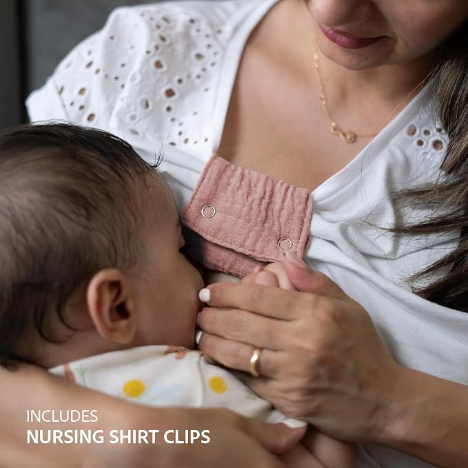 Nilsa 5-in-1 Muslin Nursing Cover up - Image 5