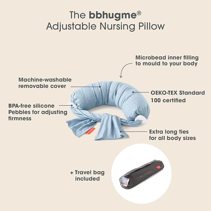 bbhugme Adjustable Nursing Pillow - Image 3