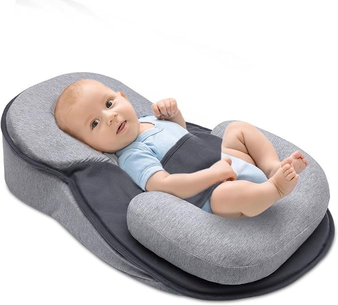 Baby Lounger Pillow for Infant Support Cushion Reflux Breastfeeding Pillow by Unknown
