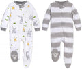 Burt’s Bees Baby Boys' One-Piece Sleep and Play 100% Organic Cotton PJs by BurtsBeesBaby