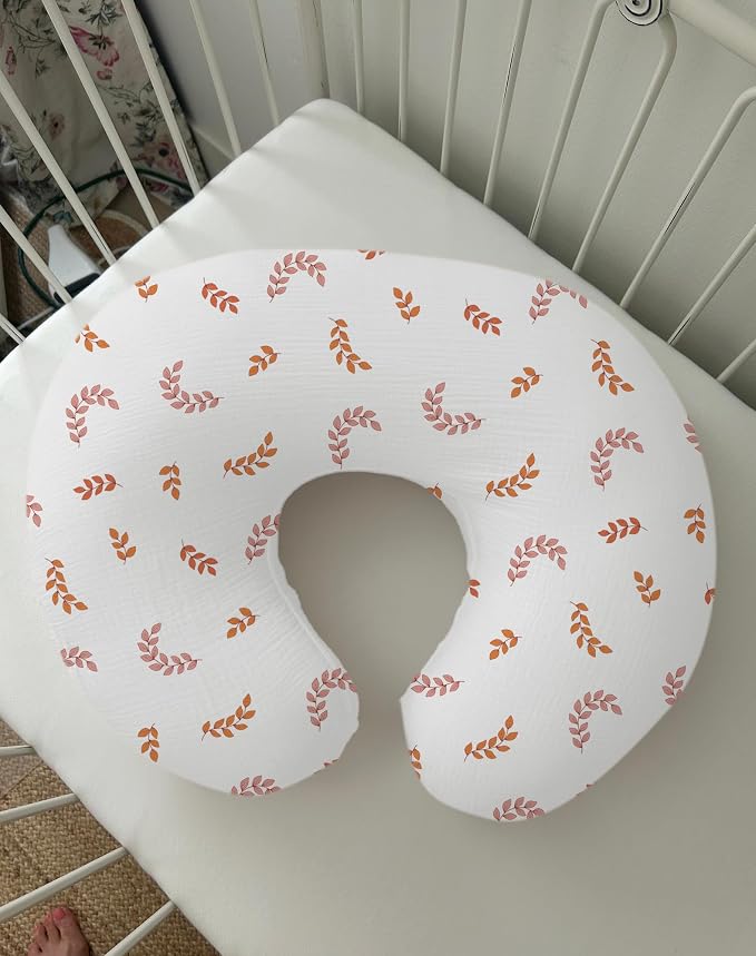 Nursing Pillow Covers, Muslin Nursing Cover - Image 4