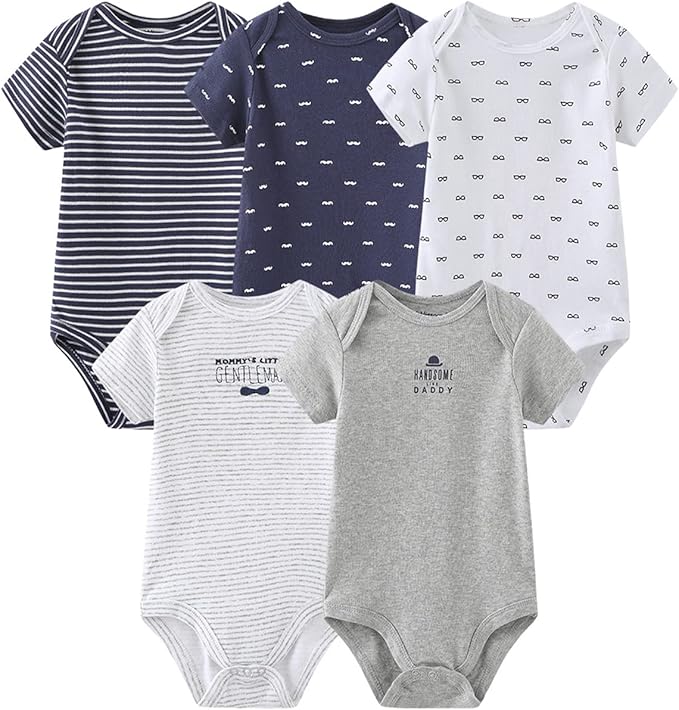 Newborn Layette Gift Set Bodysuits Pants - Image 2