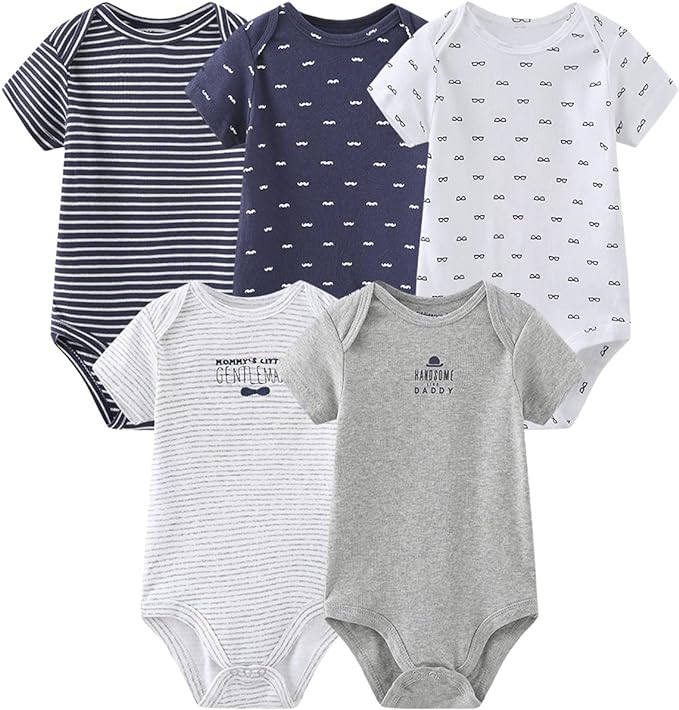 Newborn Layette Gift Set Bodysuits Pants - Image 2