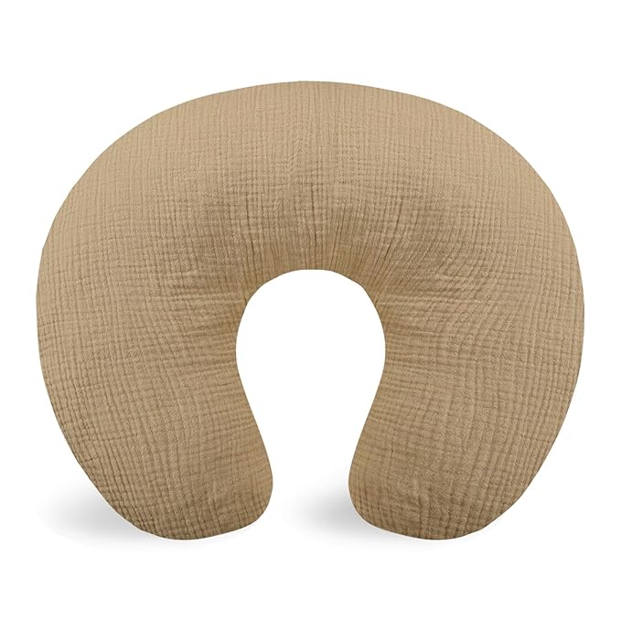 Hooyax Muslin Nursing Pillow Covers Only, Soft and Breathable Nursing Covers by Hooyax
