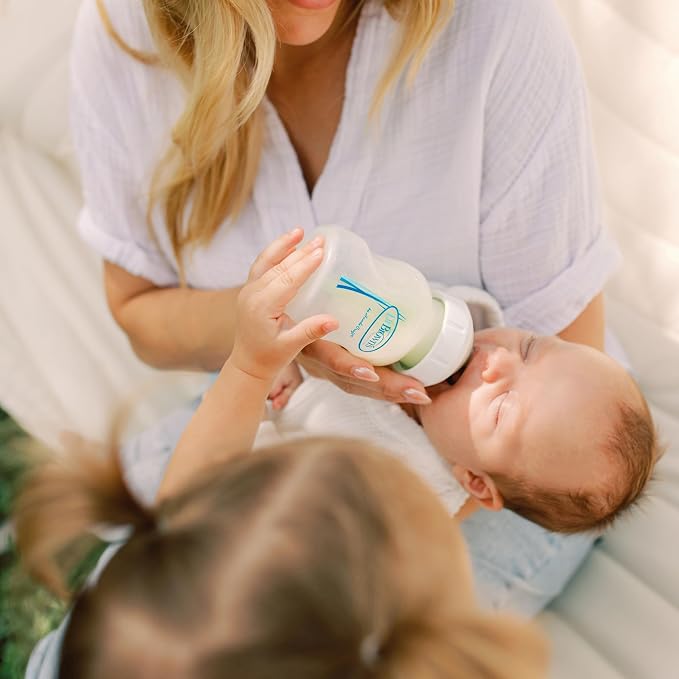Dr. Brown's Natural Flow Anti-Colic Options+ Wide-Neck Glass Baby Bottle 5 - Image 7