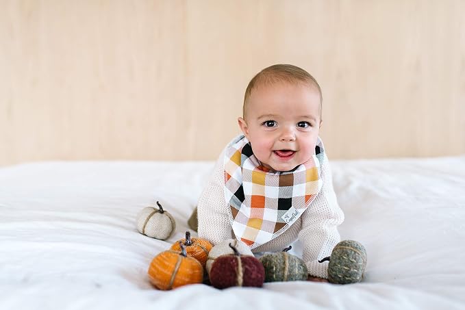 Copper Pearl Baby Bandana Drool Bibs - Image 3