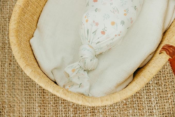Copper Pearl Baby Swaddle Blanket - Image 4