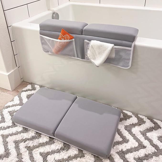 JJGoo Bath Kneeler with Elbow Rest Pad Set, 1.5 inch Kneeling Pad Mat - Image 7