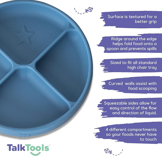 TalkTools ITSY Silicone Baby Plates Set - Image 2