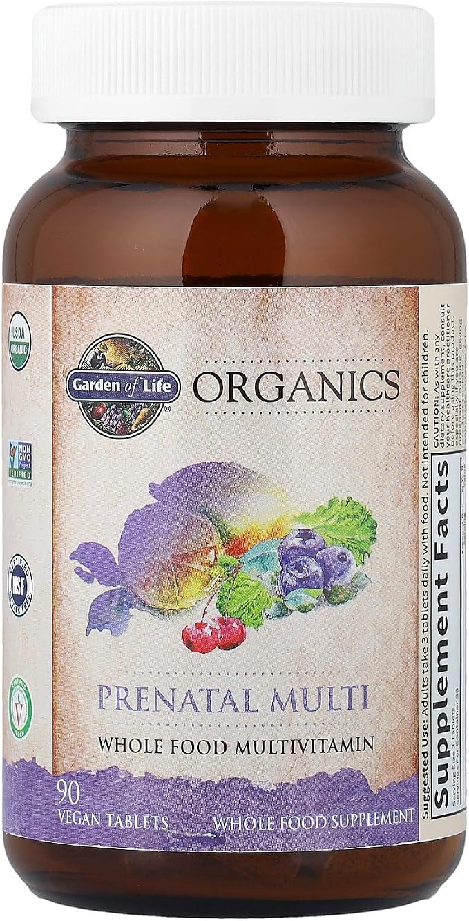 Garden of Life Organics Women’s Prenatal Multivitamin - Image 4