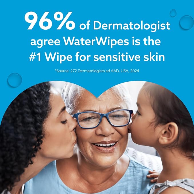 WaterWipes Sensitive+ Baby & Toddler Wipes, 3-In-1 Cleans, 99.9% Water - Image 10
