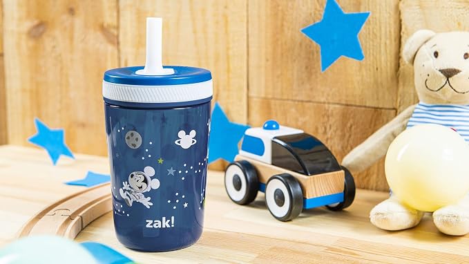 Zak Designs Disney Mickey Mouse Kelso Tumbler Set, Leak-Proof Screw-On Lid - Image 12