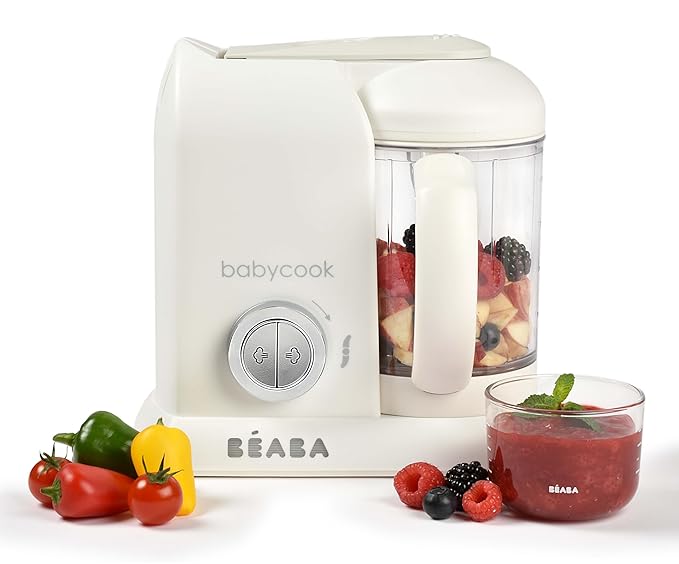 BEABA Babycook Solo 4 in 1 Baby Food Maker, Baby Food Processor Baby Food by BEABAUSA