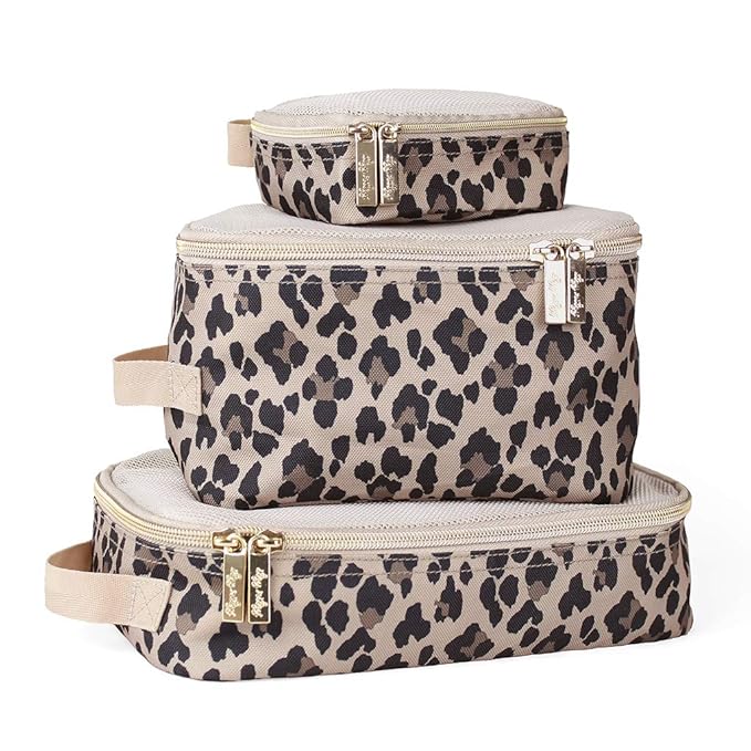 Itzy Ritzy Packing Cubes For Travel – Set of 3 Packing Cubes or Travel by ItzyRitzy