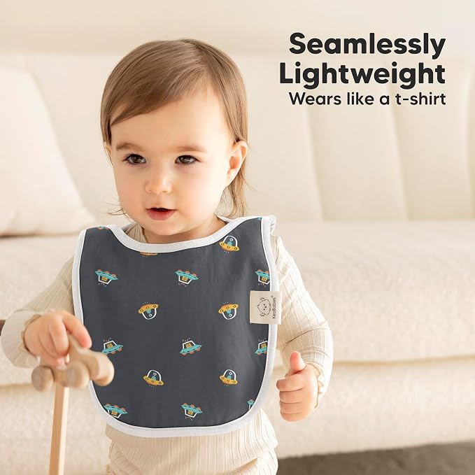 8-Pack Baby Bibs for Boys, Girls - Image 5