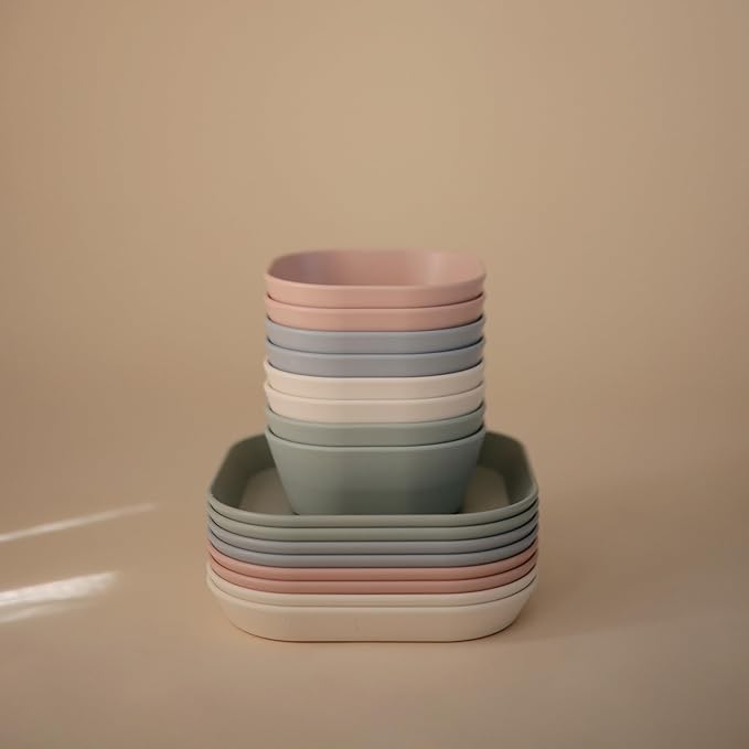 mushie Square Dinnerware Plates - Image 8