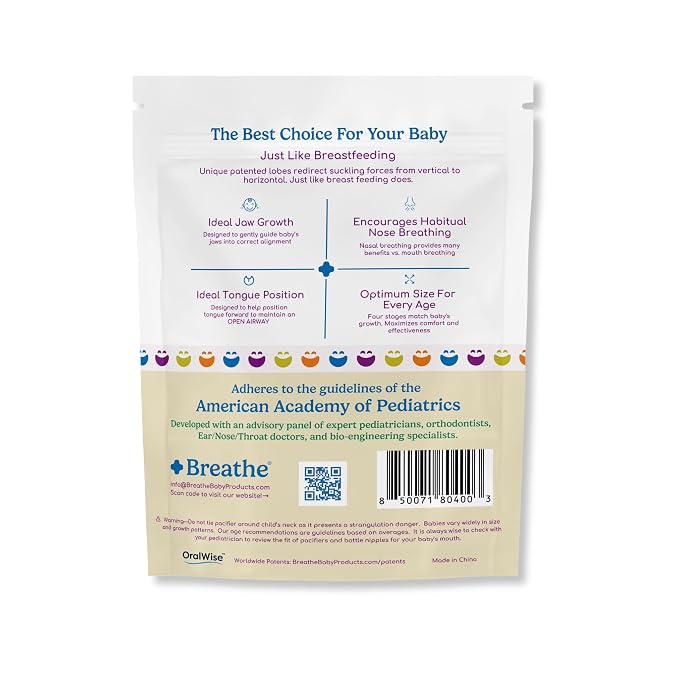 Breathe Baby Pacifier – Patented Design - Image 7