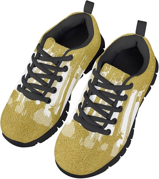 MARSVOVO First Shoes for Walking Boy Girl Athletic Lightweight Flexible Lace-up - Image 3