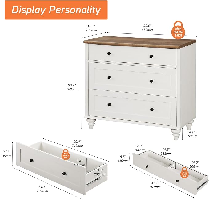 WAMPAT Dresser for Bedroom - Image 2