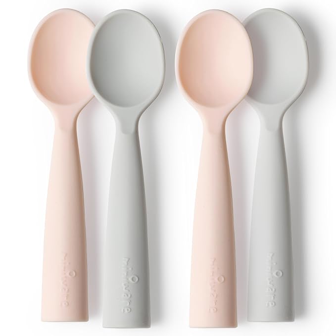 Miniware Silicone Baby Spoon for Training by Miniware