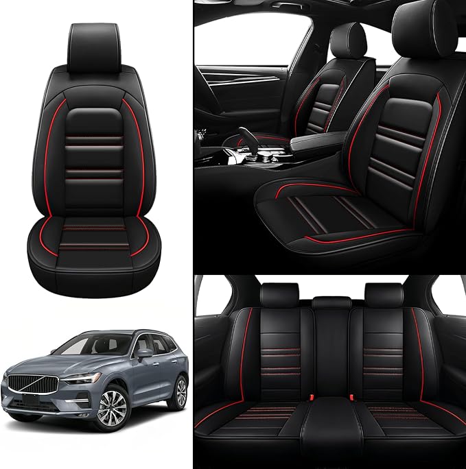 Seat Covers for Volvo Car xc60 2010-2025 | 5-Seats Leather Seat Covers - Image 2