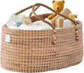 BEBE BASK Premium Pink Baby Diaper Caddy Organizer -Handmade by BEBEBASK%C2%AE