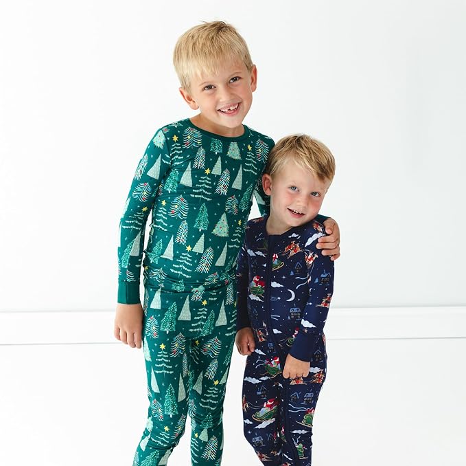 Little Sleepies Pajamas for Baby Boys & Girls, Viscose from Bamboo Baby Pajamas - Image 9