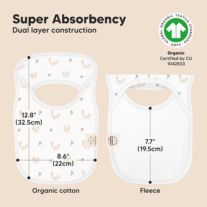 8-Pack Baby Bibs for Boys, Girls - Image 3