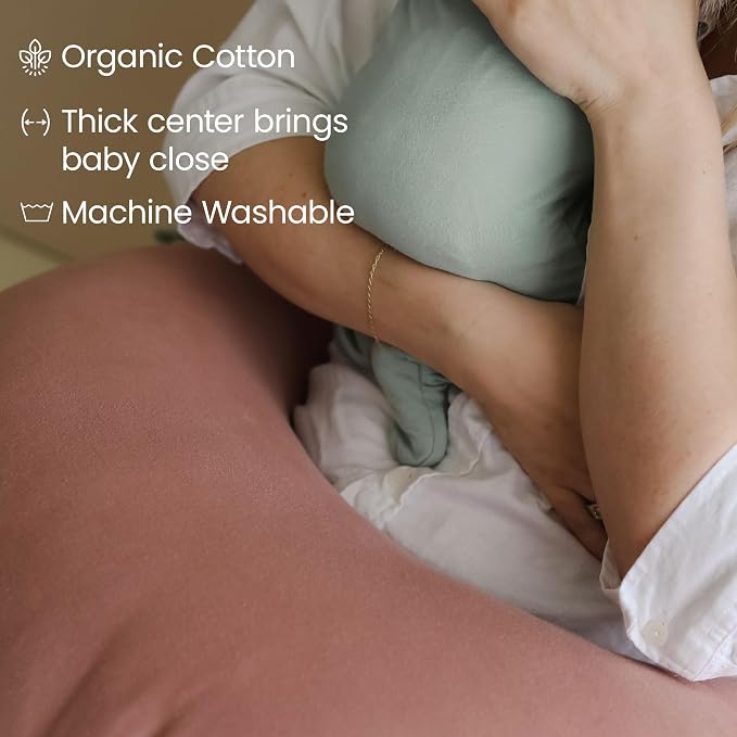 snuggle me Organic Nursing Pillow | Bottle & Breastfeeding Pillow - Image 3